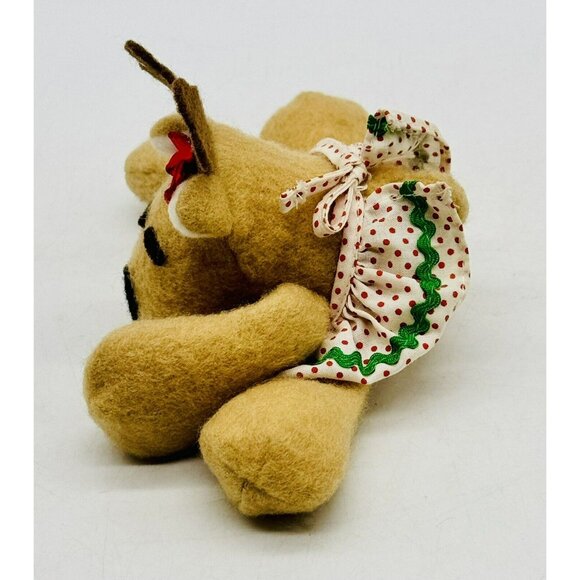 Heartline Rhonda Reindeer Christmas Plush 4 inch Small Stuffed Animal - Picture 5 of 8